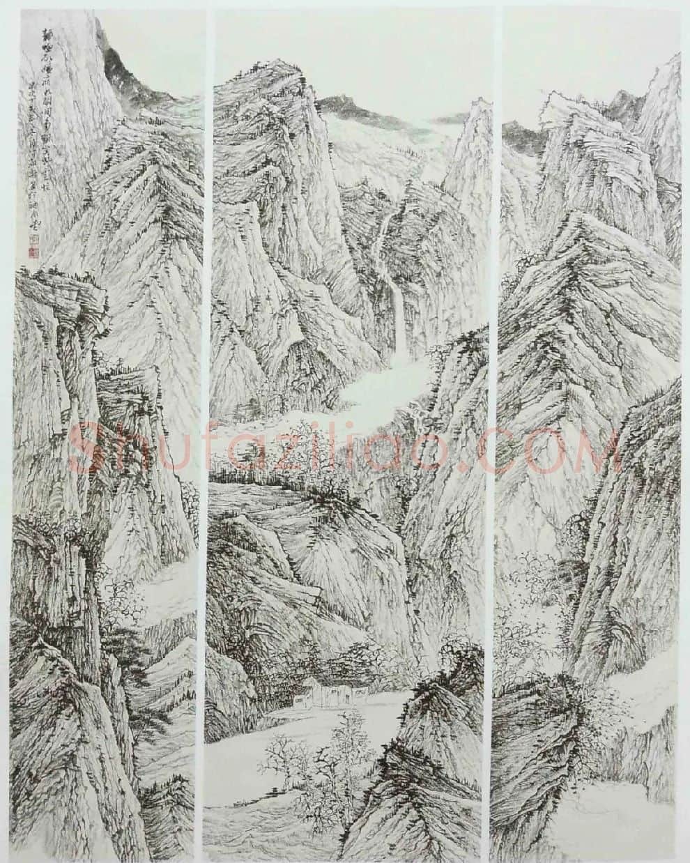 何海新·高山鸣泉