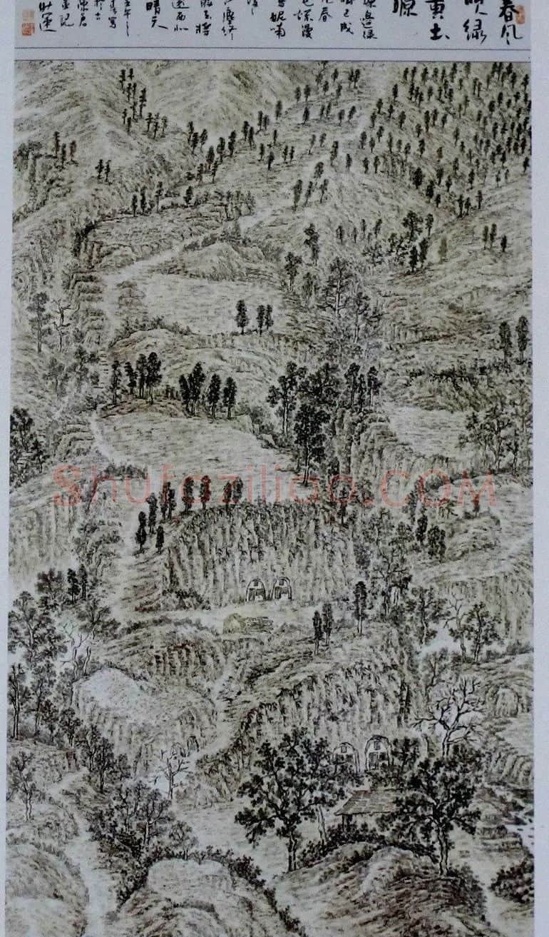 李升运·《春风吹绿黄土塬》