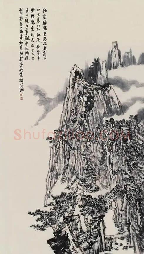 陈风新·杜甫诗意图