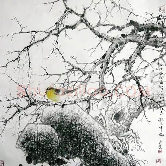 房新泉·寒林清翠