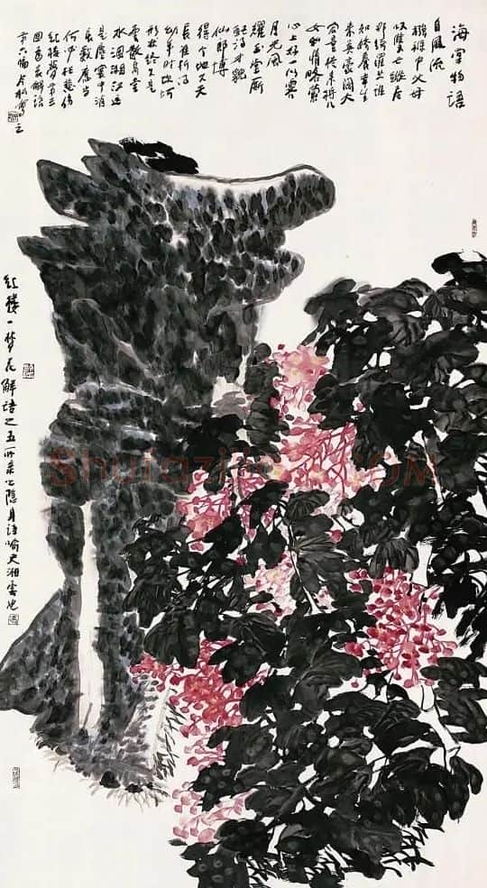 冯今松·海棠物语自风流