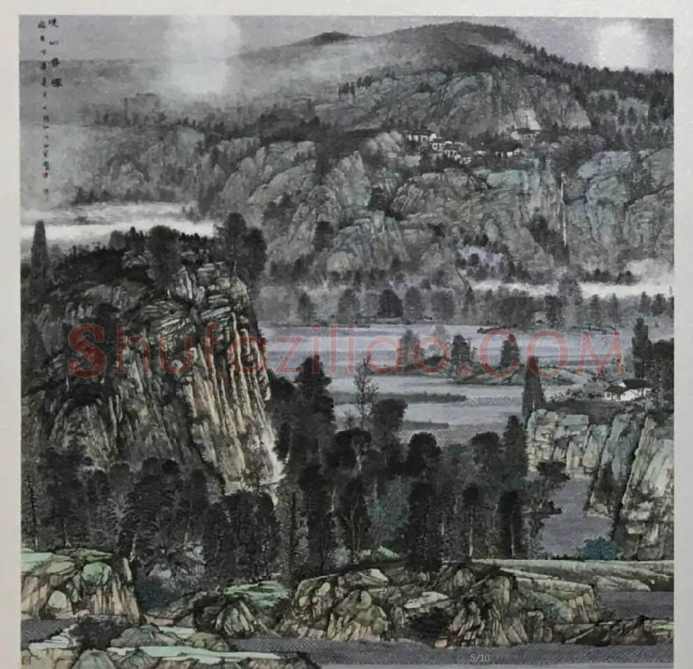 蔡正宝·溪山春晖