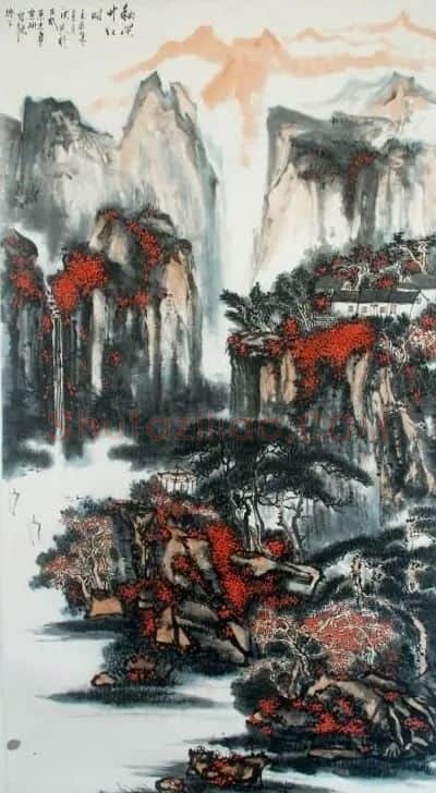 朱洪武·山中一点红