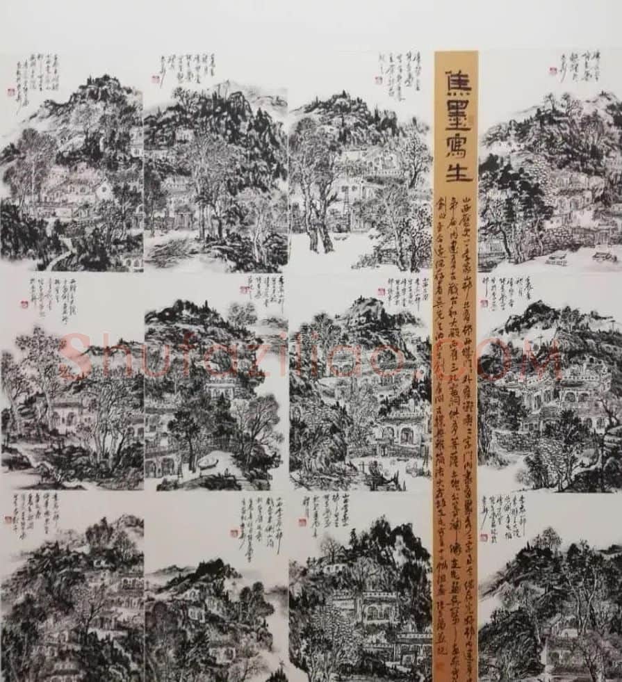 张立涛·《焦墨写生》