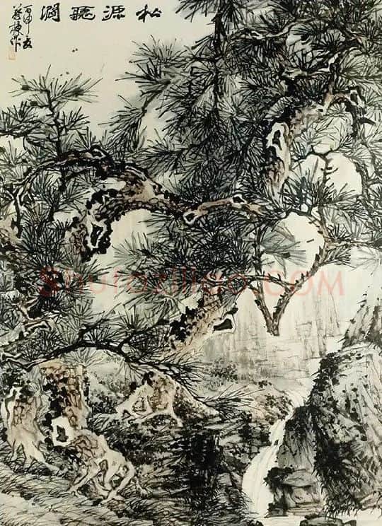 蔡栋·松源听涧