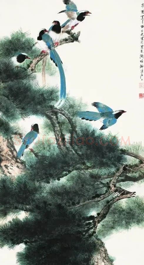 田世光·松寿图