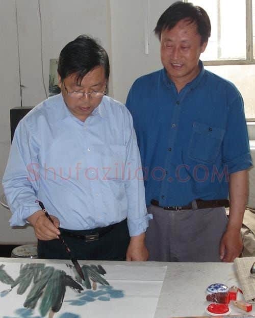 王开选·与中国美协秘书长李荣海