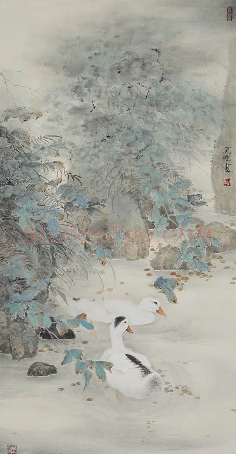 刘刚·烟笼秋岸