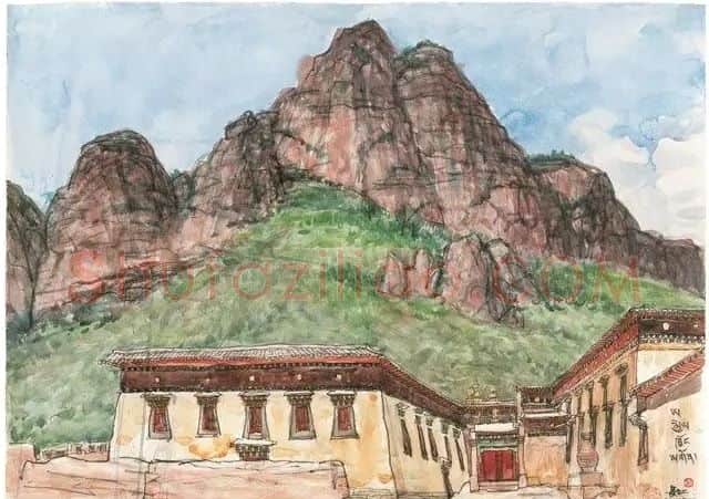 吴长江·拉加寺和神山