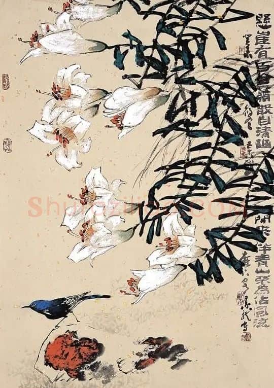 孙墨龙·悬崖百合