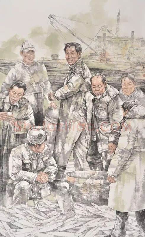 姜艳·《渔归》
