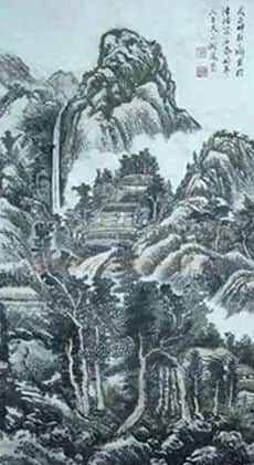 谢凤岗·谢凤岗山水作品001