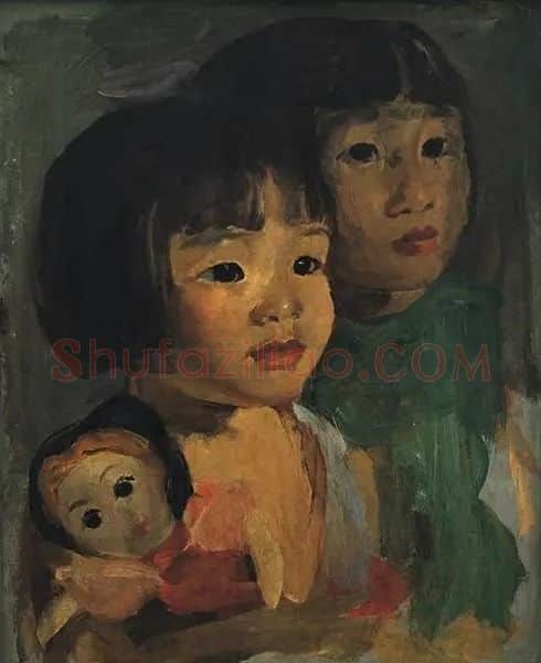 司徒乔·小双、小羽