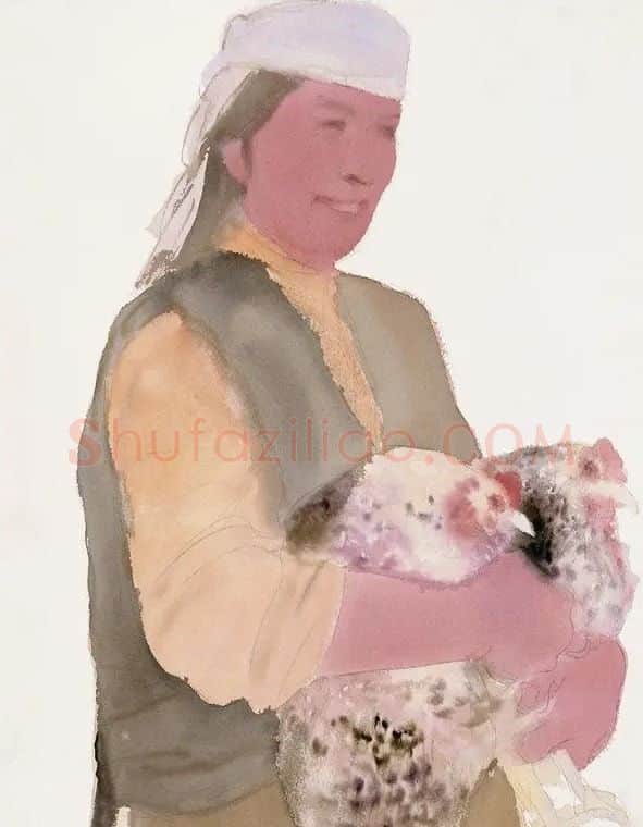 陈坚·哈里恰姆家的两只老母鸡