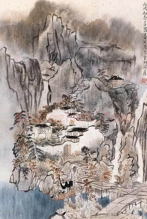 方骏·山水