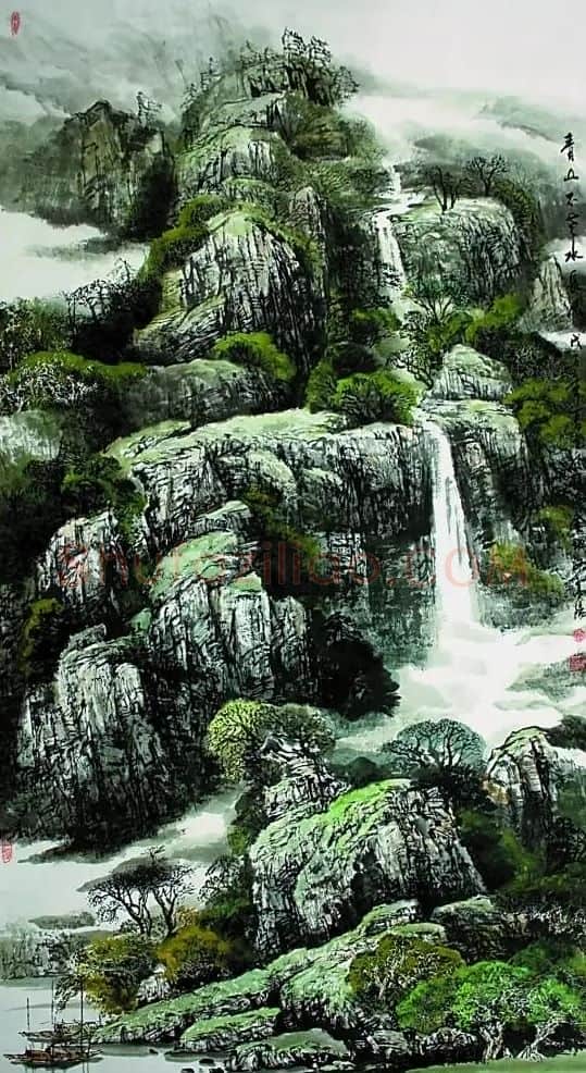 覃高阳·青山不老水长流
