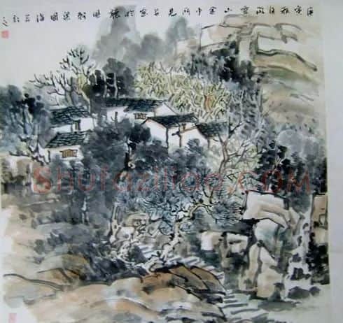 梁国海·山水图