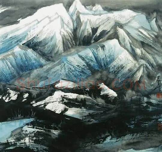 秦岭·祁连春雪