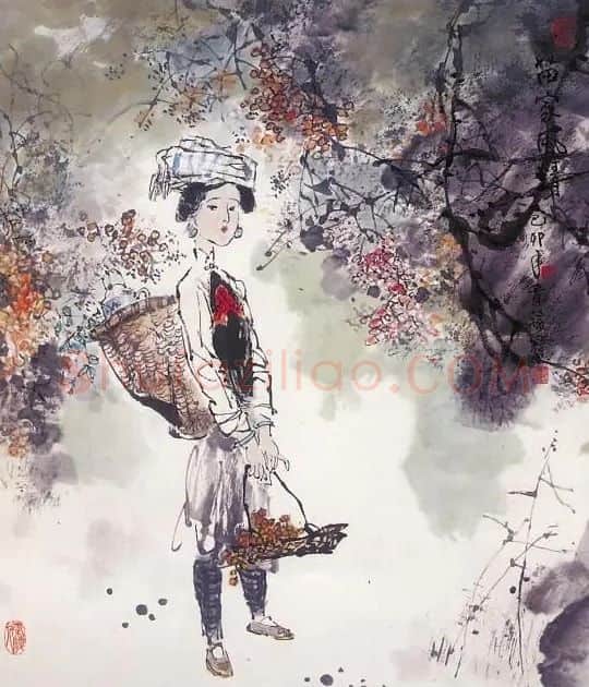钱贵荪·秋色