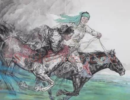 郭山泽·郭山泽2016.5 驰骋160x192cm