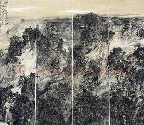 魏梅峰·云壑蒙山