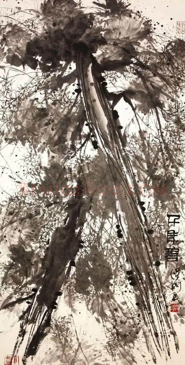 保彬·松柏胡杨颂之奔腾