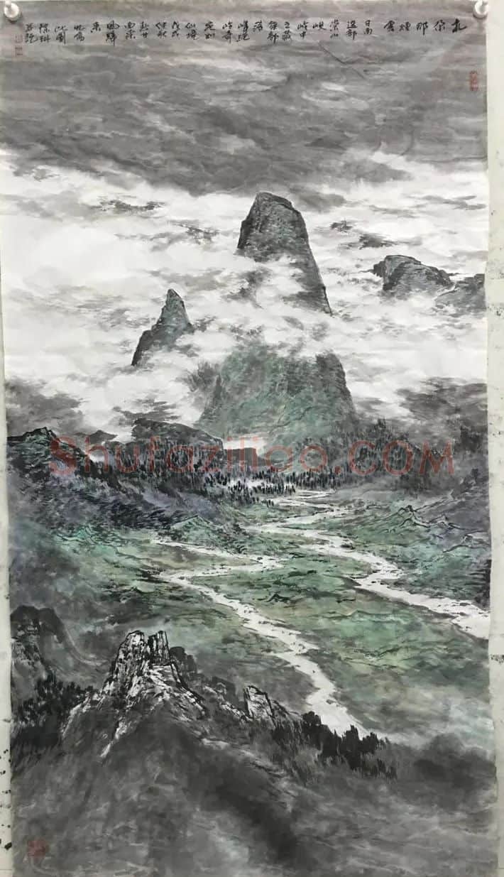 徐琳·《扎尕那烟云》