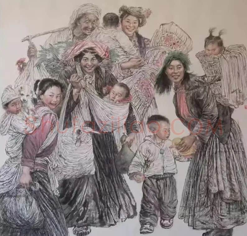 范万喜·赶集归来