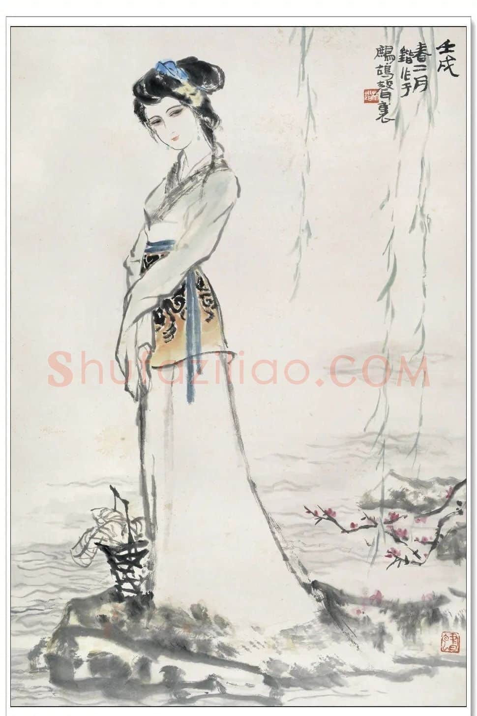林锴·浣纱女