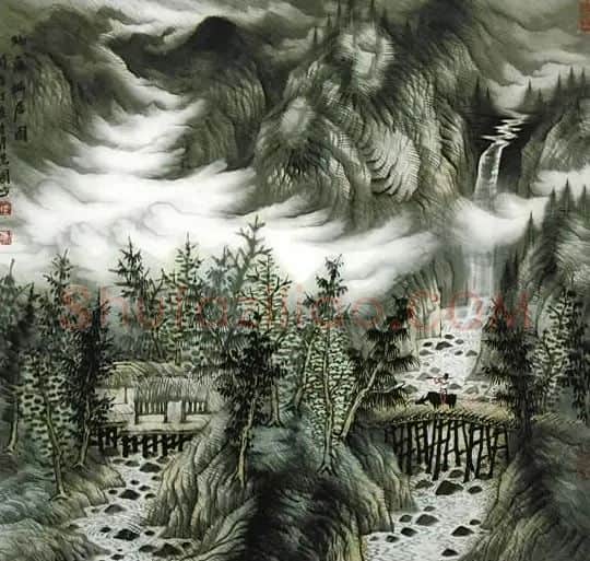 曾先国·临泉幽居