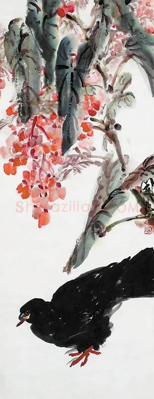 张振铎·铁杆海棠鸽