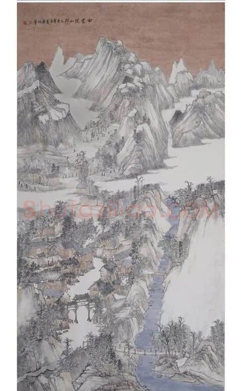 桑保华·《白云绕山邨》