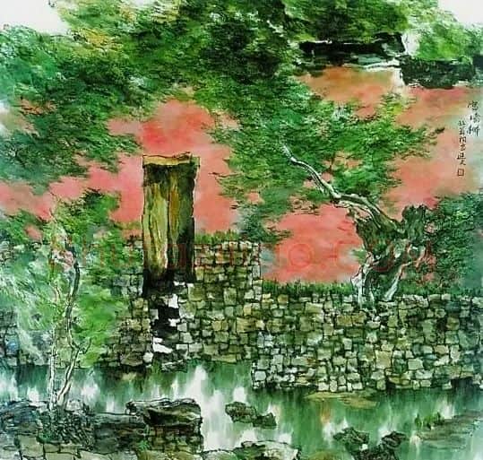 杨延文·宫墙柳