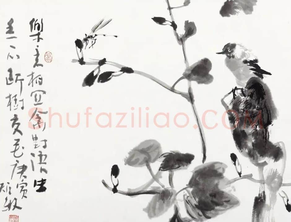 周矩敏·花鸟