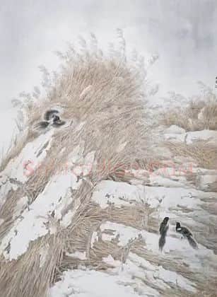 阎早霞·故乡的雪