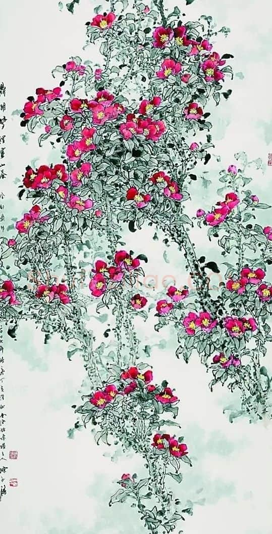 陈永锵·鼎湖梦里画山茶