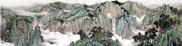 王泽培·雨后春山秀