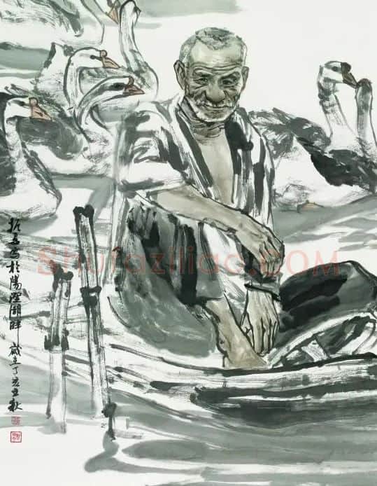 刘振夏·阳澄湖畔牧鹅人