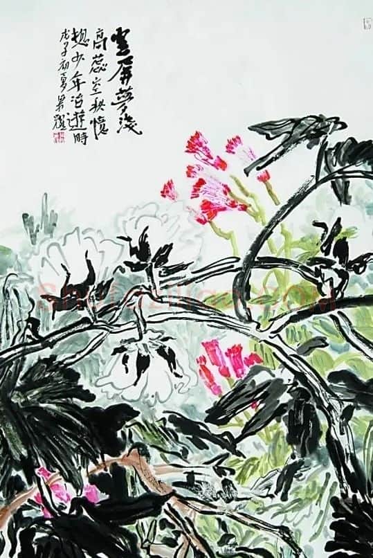 梁耀·云屏梦浅