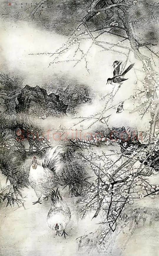 白金尧·闲居幽禽鸣