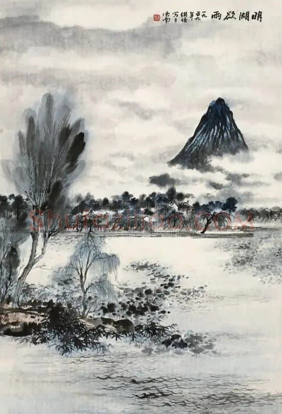 陈维信·明湖欲雨