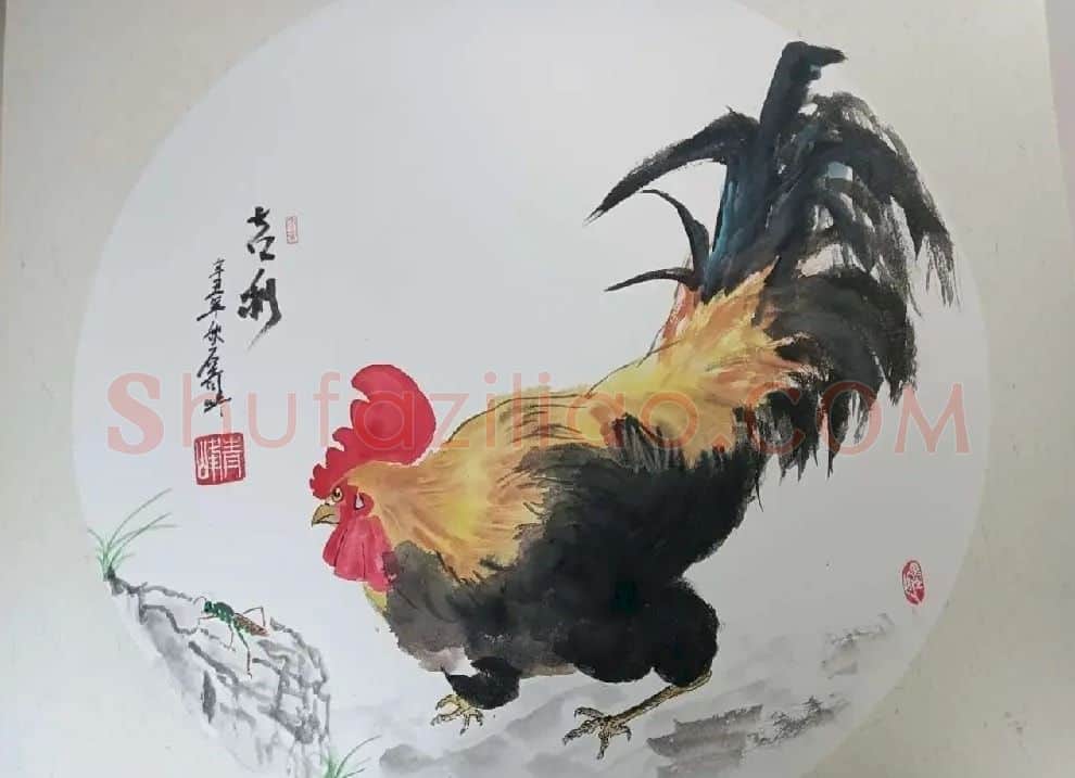 石青峰·《吉利图》