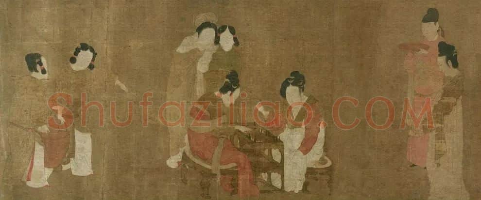 周昉·内人双陆图