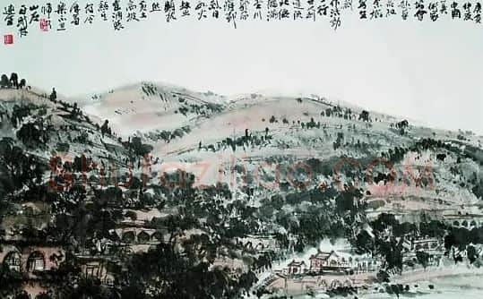马新林·绥德满堂川乡写生
