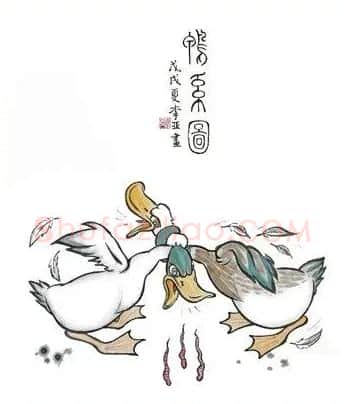 李亚·《鸭系图》