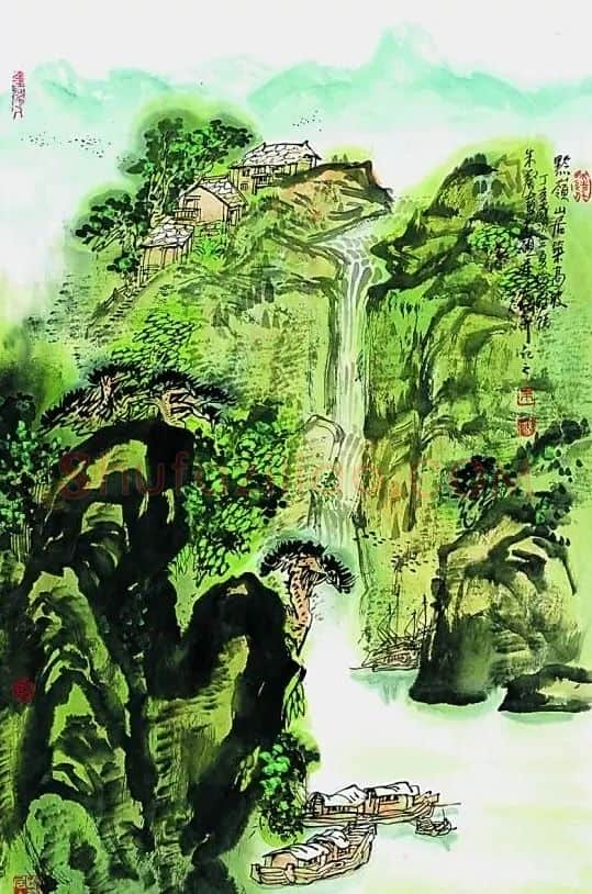 朱葵·黔岭山居筑高坡