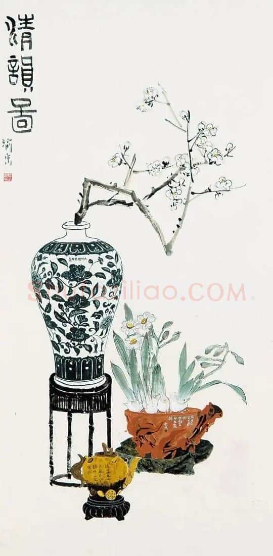 杨瑜宗·清韵图