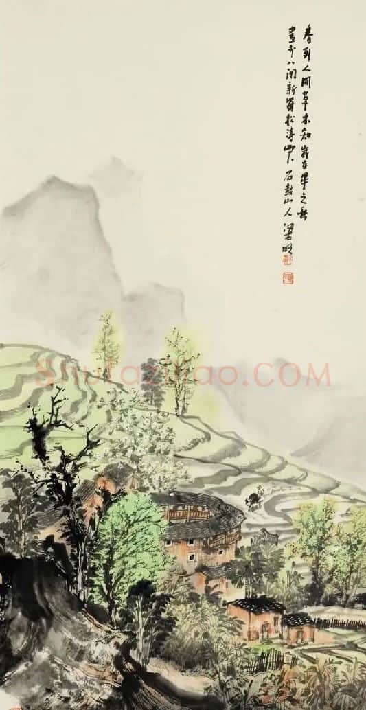 梁明·春到人间草木知