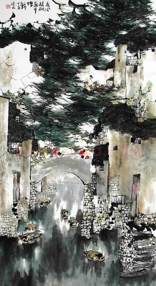 杨延文·春风杨柳万千条