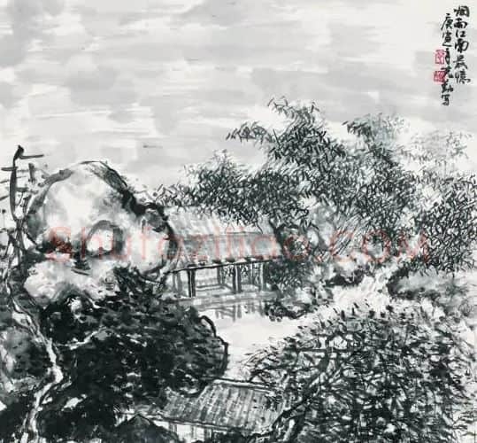 严克勤·烟雨江南最忆